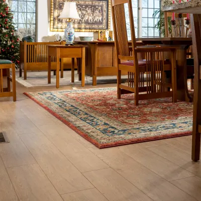 Main living area renovation with luxury vinyl flooring in Lancaster, PA