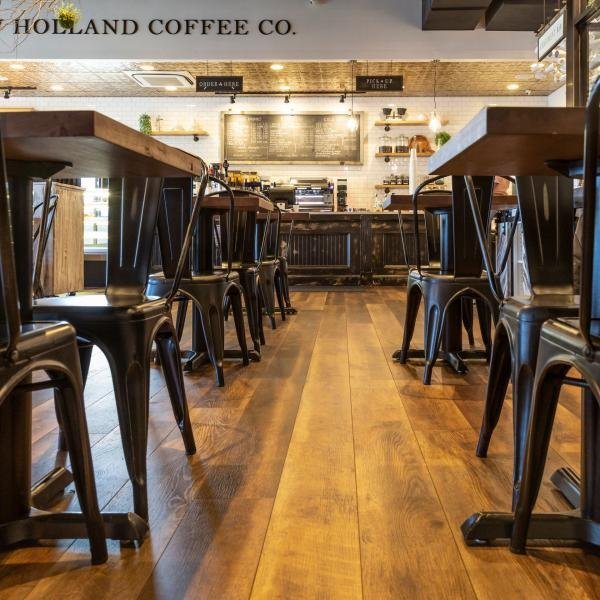 New laminate flooring for New Holland Coffee Shop