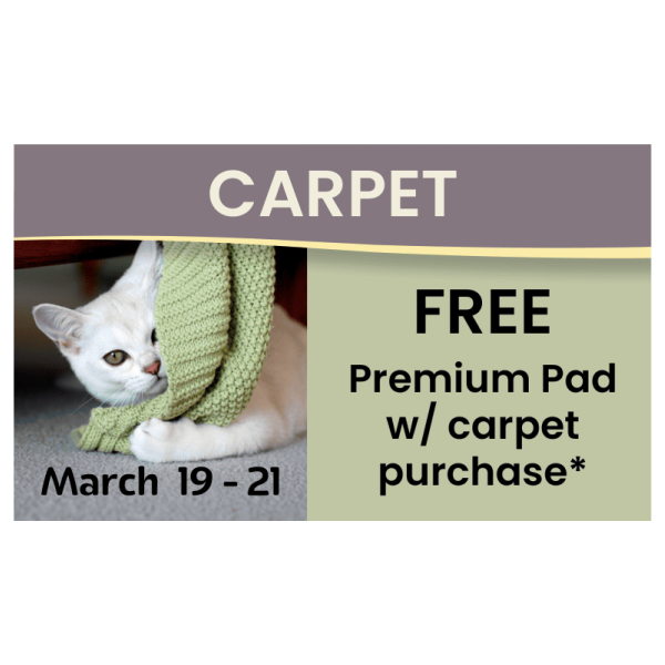 Carpet on sale at Flor Haus