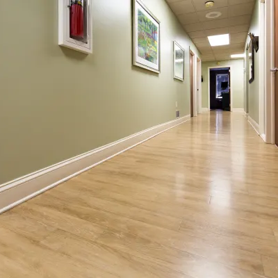 New office flooring at The Conestoga Oral and Maxillofacial Surgery in Lititz and Lancaster