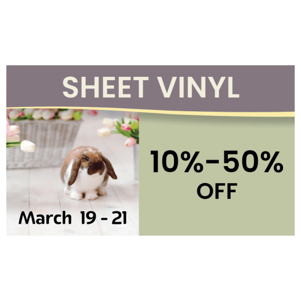Sheet vinyl on sale at Flor Haus