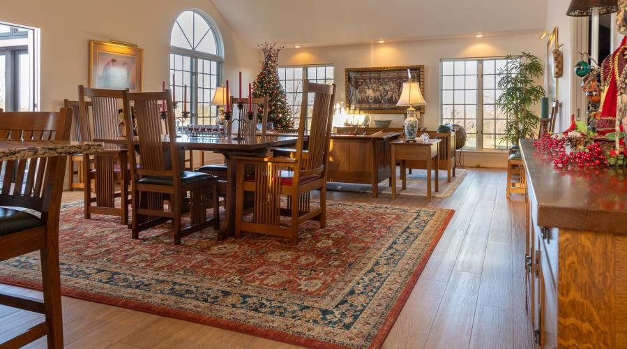 Main living area renovation with luxury vinyl flooring in Lancaster, PA