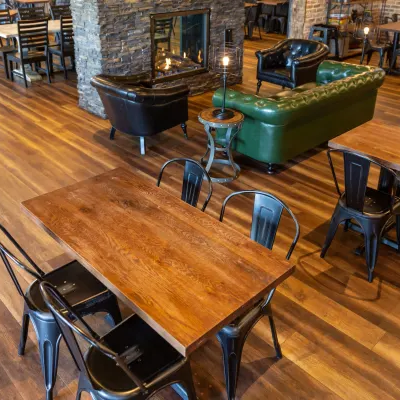 New laminate flooring for New Holland Coffee Shop